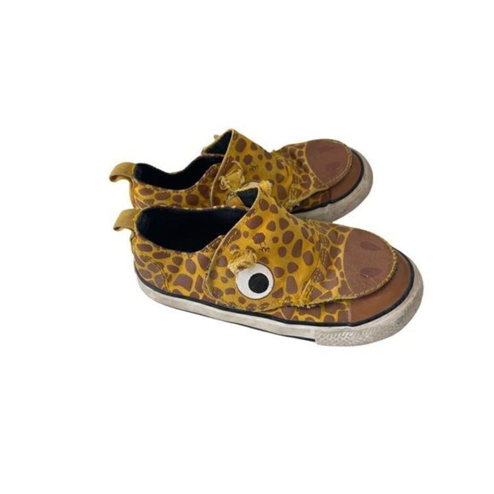 Converse Yellow Giraffe Sneakers children 9
